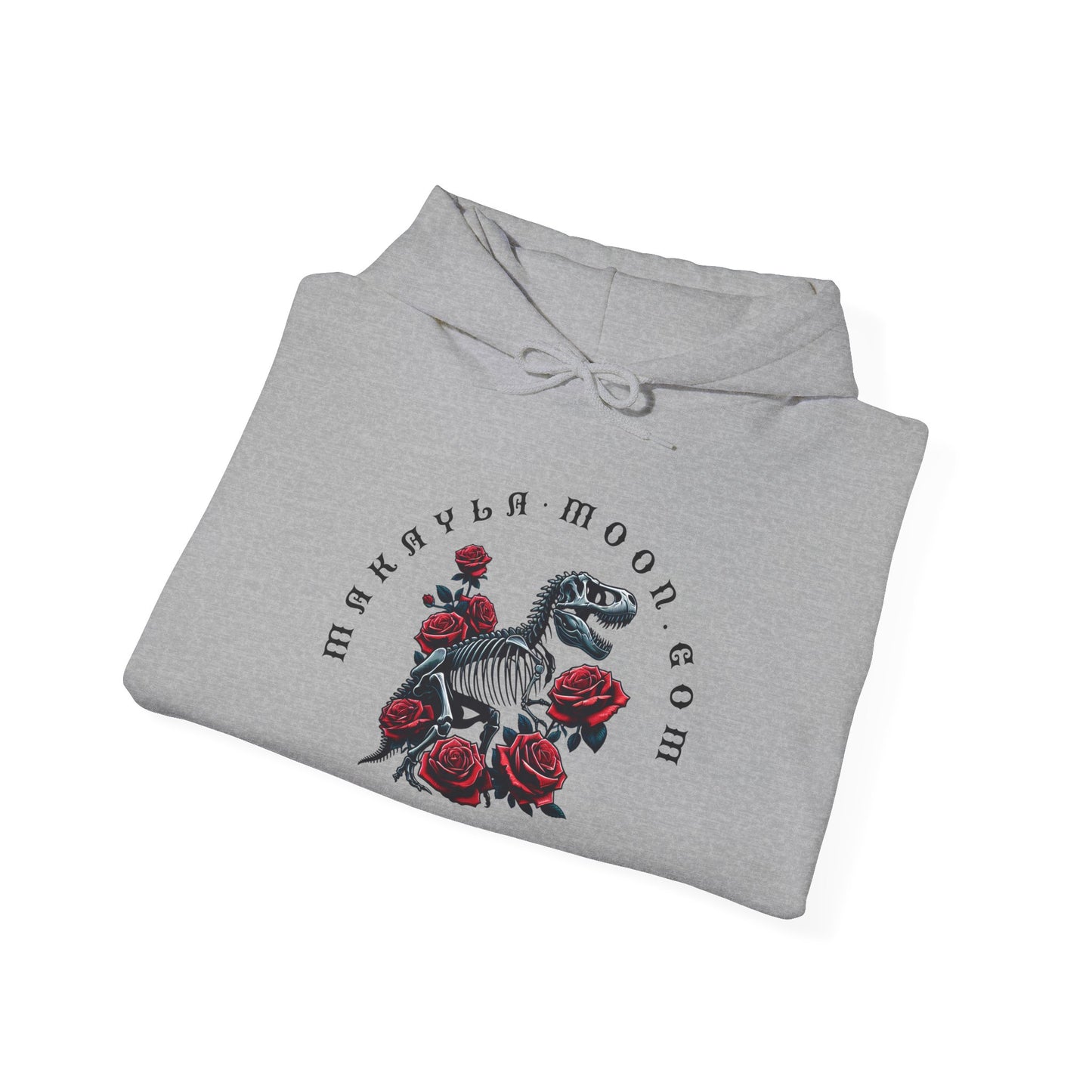 Dinosaur Floral Sweatshirt, Cozy Gift for Dino Lovers, Unique Hoodie for Every Occasion, Halloween, Birthday