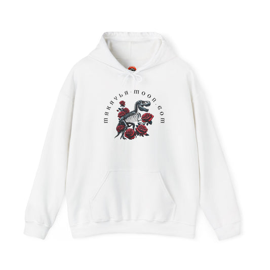 Dinosaur Floral Sweatshirt, Cozy Gift for Dino Lovers, Unique Hoodie for Every Occasion, Halloween, Birthday