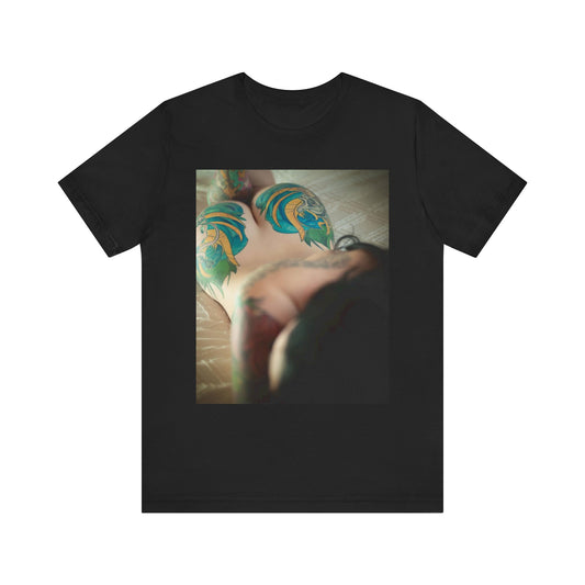 Unisex Jersey Short Sleeve Rose tattoo Tee